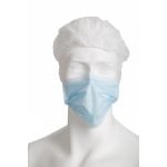 ΣΚΟΥΦΑΚΙ ΑΚΟΡΝΤΕΟΝ ΛΕΥΚΟ ΜΕ ΛΑΣΤΙΧΟ 100ΤΕΜ.