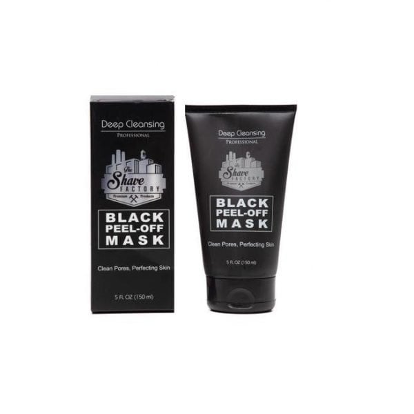 SHAVING FACTORY BLACK PEEL-OFF MASK 150ml