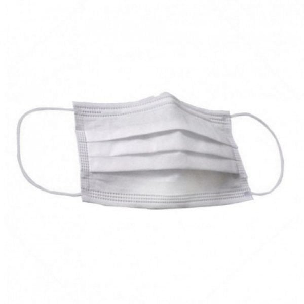 ΜΑΣΚΑ ΠΡΟΣΤΑΣΙΑΣ 3ply 1ΑΣ ΧΡΗΣΗΣ ΛΕΥΚΗ 10ΤΕΜ