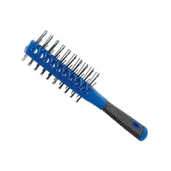 ΒΟΥΡΤΣΑ ΑΕΡΟΣ ΔΙΠΛΗ HAIRWAY ΜΠΛΕ 08001-04