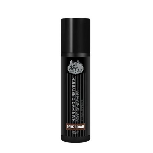 THE SHAVΕ FACTORY MAGIC RETOUCH SPRAY DARK BROWN 100ml