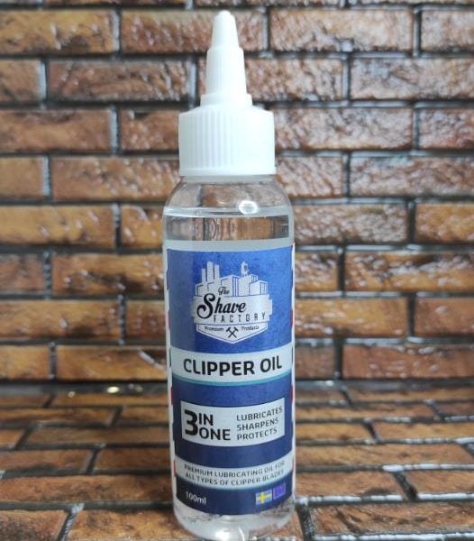THE SHAVE FACTORY CLIPPER OIL 100ml