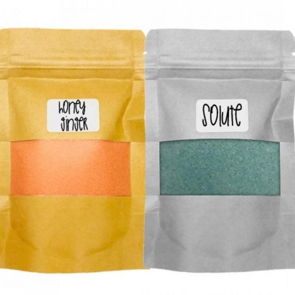 JELLY SPA THERAPY PEDICURE & MANICURE BATH HONEY & GINGER & SOLUTE SET 1515043