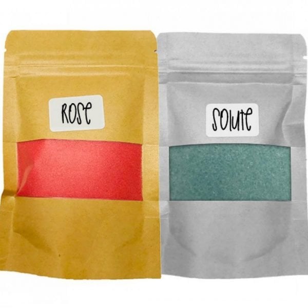 JELLY SPA THERAPY PEDICURE & MANICURE BATH ROSE & SOLUTE SET 1515044
