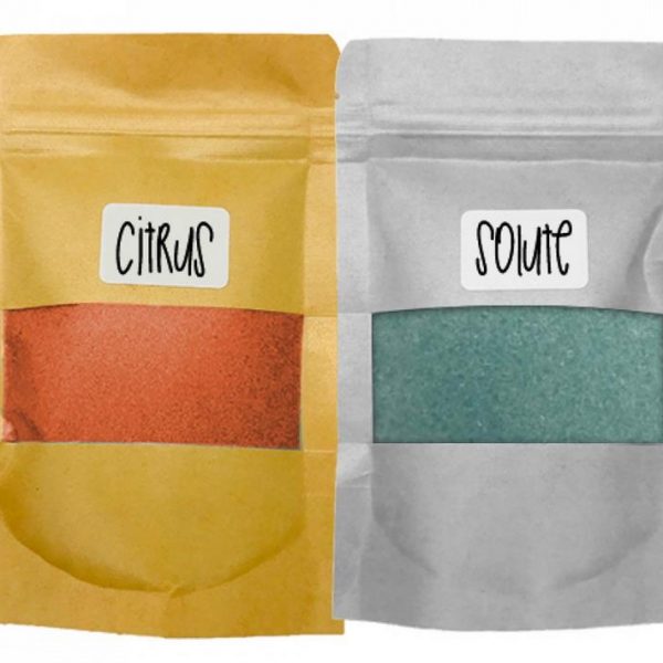 JELLY SPA THERAPY PEDICURE & MANICURE BATH CITRUS & SOLUTE SET 1515047
