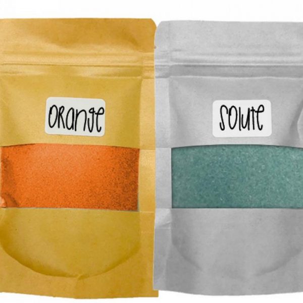 JELLY SPA THERAPY PEDICURE & MANICURE BATH ORANGE & SOLUTE SET 1515050