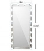 ΚΑΘΡΕΦΤΗΣ LED FULL LENGTH 20 ΛΑΜΠΤΗΡΕΣ 180Χ72cm 6910007