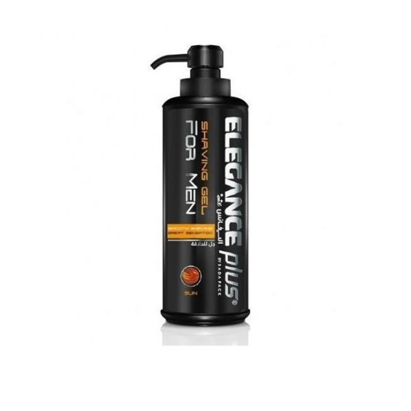 ELEGANCE PLUS SUN SHAVING GEL 500ml (ORANGE)