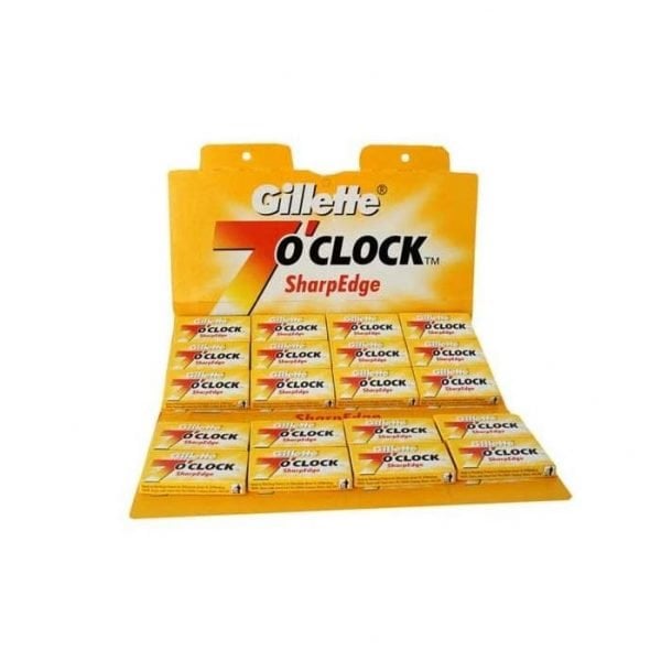 ΞΥΡΑΦΑΚΙΑ GILLETTE 7 O'CLOCK SHARPEDGE 5ΤΕΜ.