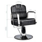 ΠΟΛΥΘΡΟΝΑ BARBER MATTEO BLACK 133015