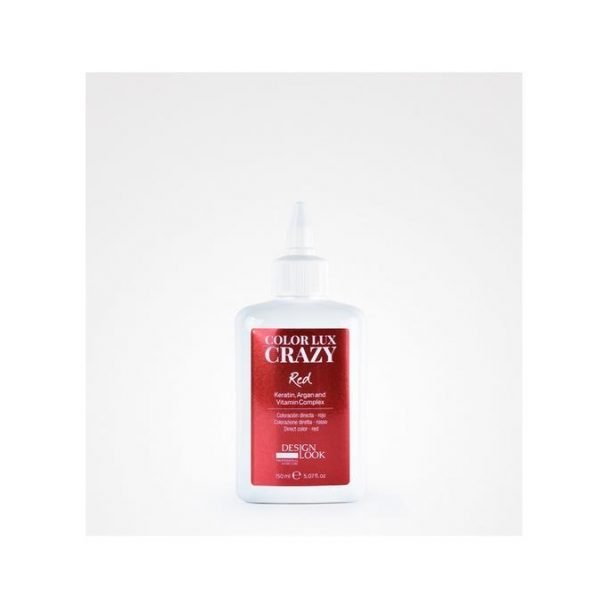 ΗΜΙΜΟΝΙΜΗ ΒΑΦΗ COLOR LUX CRAZY RED 150ml
