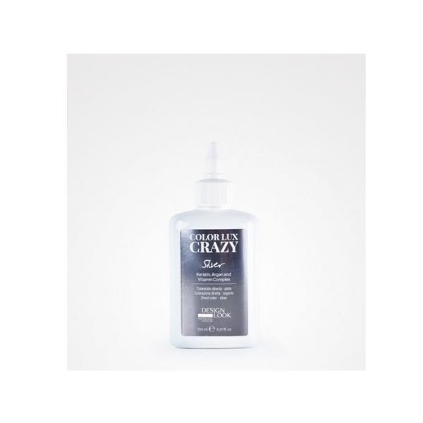 ΗΜΙΜΟΝΙΜΗ ΒΑΦΗ COLOR LUX CRAZY SILVER 150ml
