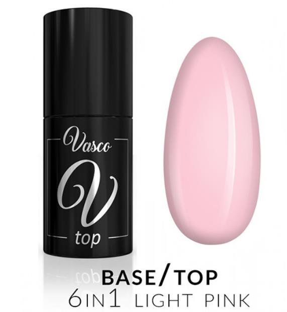 *-1 VASCO BASE/TOP 6 IN 1 LIGHT PINK 6ML