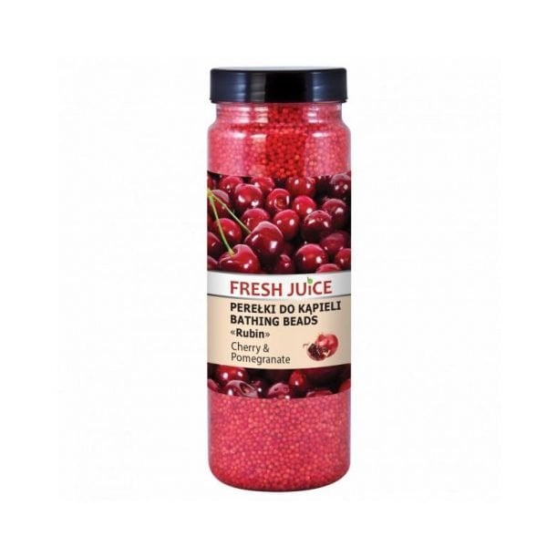 FRESH JUISE ΠΕΡΛΕΣ ΜΠΑΝΙΟΥ CHERRY & POMEGRANATE 450gr