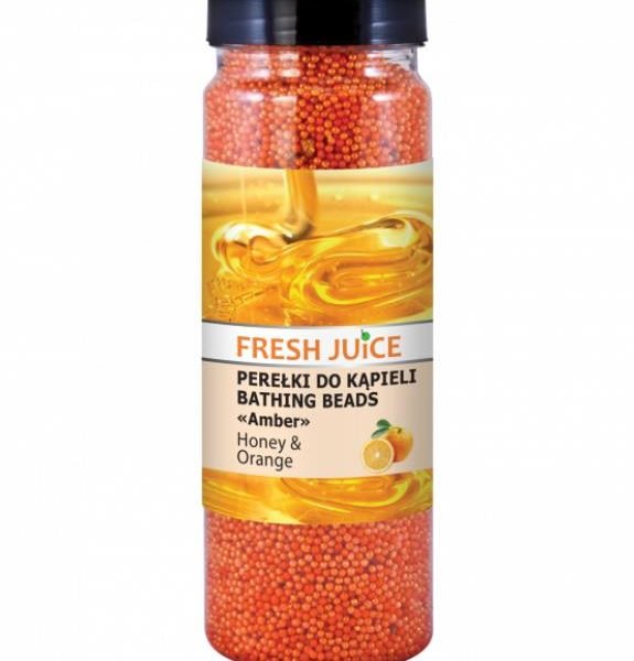 FRESH JUISE ΠΕΡΛΕΣ ΜΠΑΝΙΟΥ HONEY & ORANGE 450gr