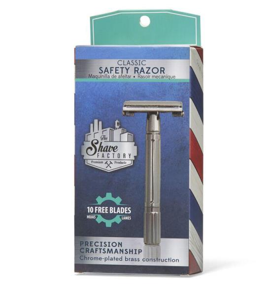 ΞΥΡΑΦΙ THE SHAVE FACTORY CLASSIC SAFETY RAZOR 9013