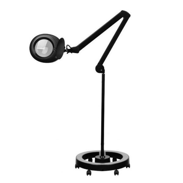 ΦΑΚΟΣ ΜΕ LED 6025 5D ΤΡΟΧΗΛΑΤΟΣ ΜΑΥΡΟΣ 126453