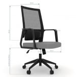 ΠΟΛΥΘΡΟΝΑ COMFORT 10 ΜΑΥΡΟ-ΓΚΡΙ 133337
