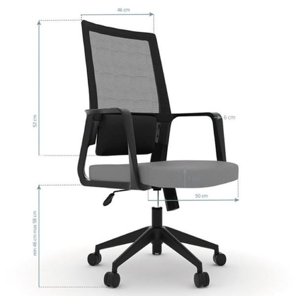 ΠΟΛΥΘΡΟΝΑ COMFORT 10 ΜΑΥΡΟ-ΓΚΡΙ 133337