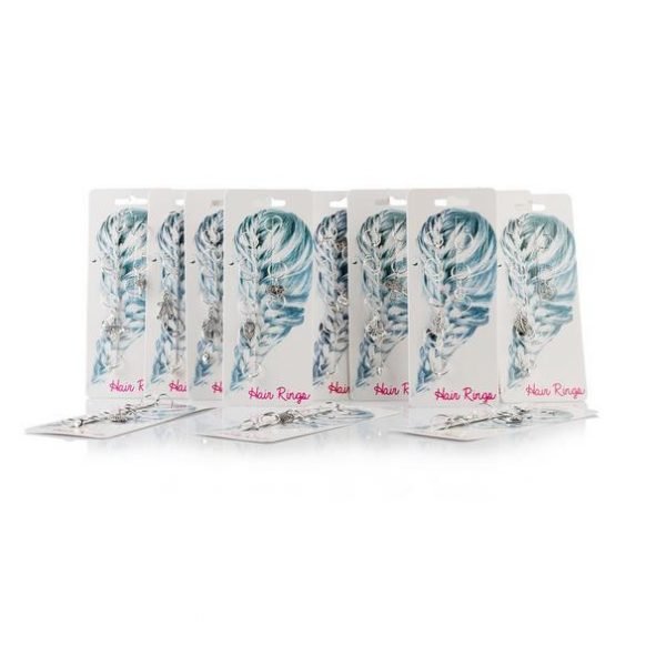 ΔΙΑΚΟΣΜΗΤΙΚΑ ΓΙΑ ΜΑΛΛΙΑ HAIR RINGS 10ΤΕΜ Y790