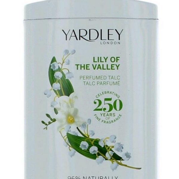 ΤΑΛΚ YARDLEY LONDON LILY OF THE VALLEY 200gr