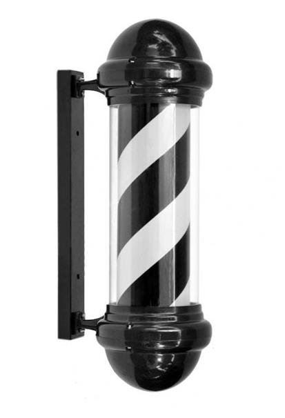 607030-1 BARBER POLE MX-2 ΑΣΠΡΟΜΑΥΡΟ HD-75