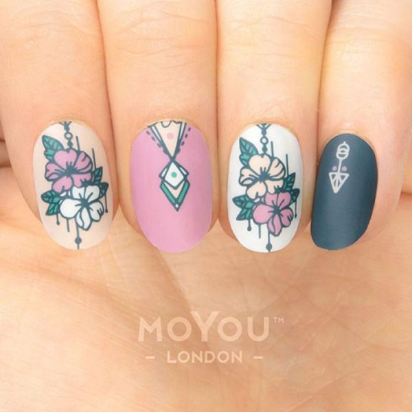 ΣΤΑΜΠΑ FLOWER POWER 25 IMACE PLATE