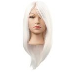 EFALOCK ΚΟΥΚΛΑ STELLA MISS GOAT HAIR WHITE 35CM
