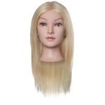 EFALOCK ΚΟΥΚΛΑ EMMA HUMAN HAIR GOLD BLOND 40CM