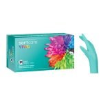 ΓΑΝΤΙΑ ΝΙΤΡΙΛΙΟΥ SOFT CARE VIVID ΠΡΑΣΙΝΟ SMALL(100 τεμ)