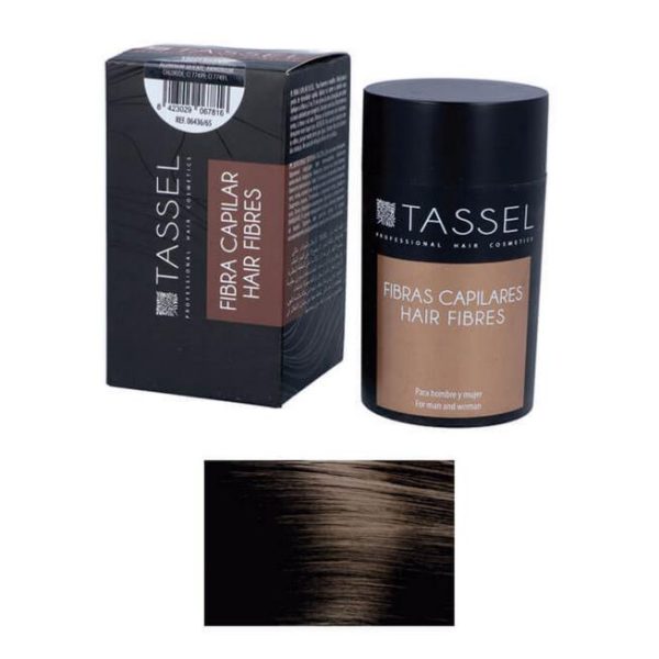 HAIR FIBERS TASSEL DARK BROWN 22gr