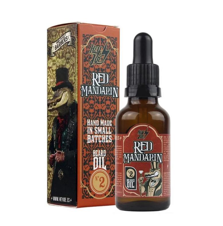 *-1 HEY JOE BEARD OIL RED MANDARIN No2