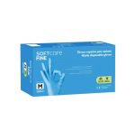 ΓΑΝΤΙΑ ΝΙΤΡΙΛΙΟΥ SOFT CARE FINE ΓΑΛΑΖΙΟ SMALL(100 τεμ)
