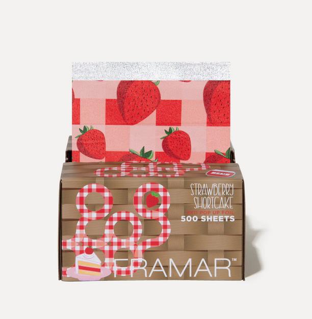 *-1 ΑΛΟΥΜΙΝΟΧΑΡΤΟ ΦΥΛΛΑ 5X11 STRAWBERRY SHORTCAKE FRAMAR 500TEM 13038