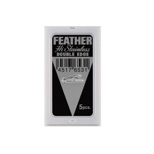 ΞΥΡΑΦΑΚΙΑ DOUBLE EDJE FEATHER HI STAINLESS 5εμ
