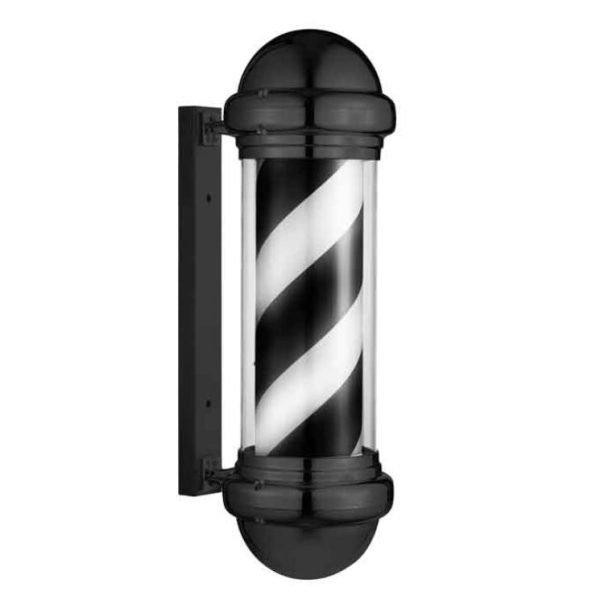 BARBER POLE POLO BLACK 09045/50
