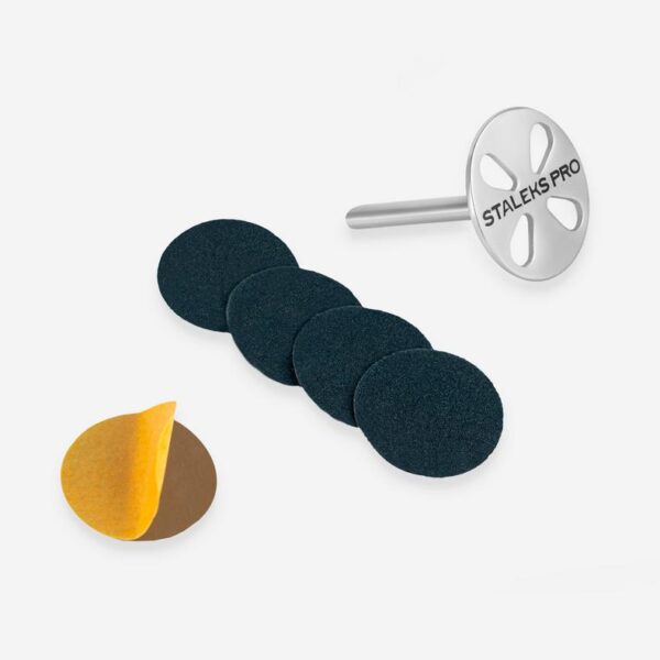 PODODISK STEEL EXPERT M ΚΑΙ ΣΕΤ ΛΙΜΑΣ ΜΙΑΣ ΧΡΗΣΗΣ 180grit 5τεμ 20mm