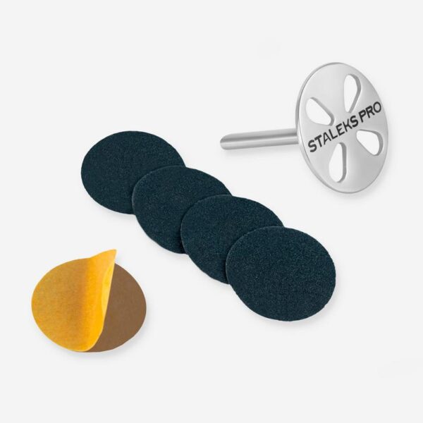 PODODISK STEEL EXPERT L ΚΑΙ ΣΕΤ ΛΙΜΑΣ ΜΙΑΣ ΧΡΗΣΗΣ 180grit 5τεμ 25mm