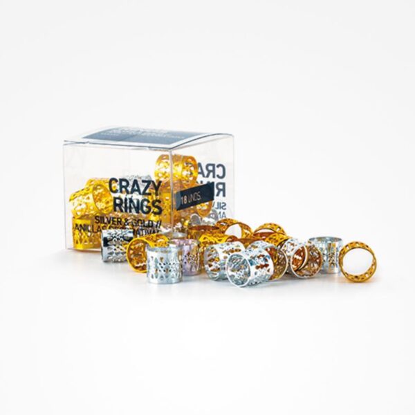 ΔΙΑΚΟΣΜΗΤΙΚΑ ΓΙΑ ΜΑΛΛΙΑ CRAZY RINGS 42749