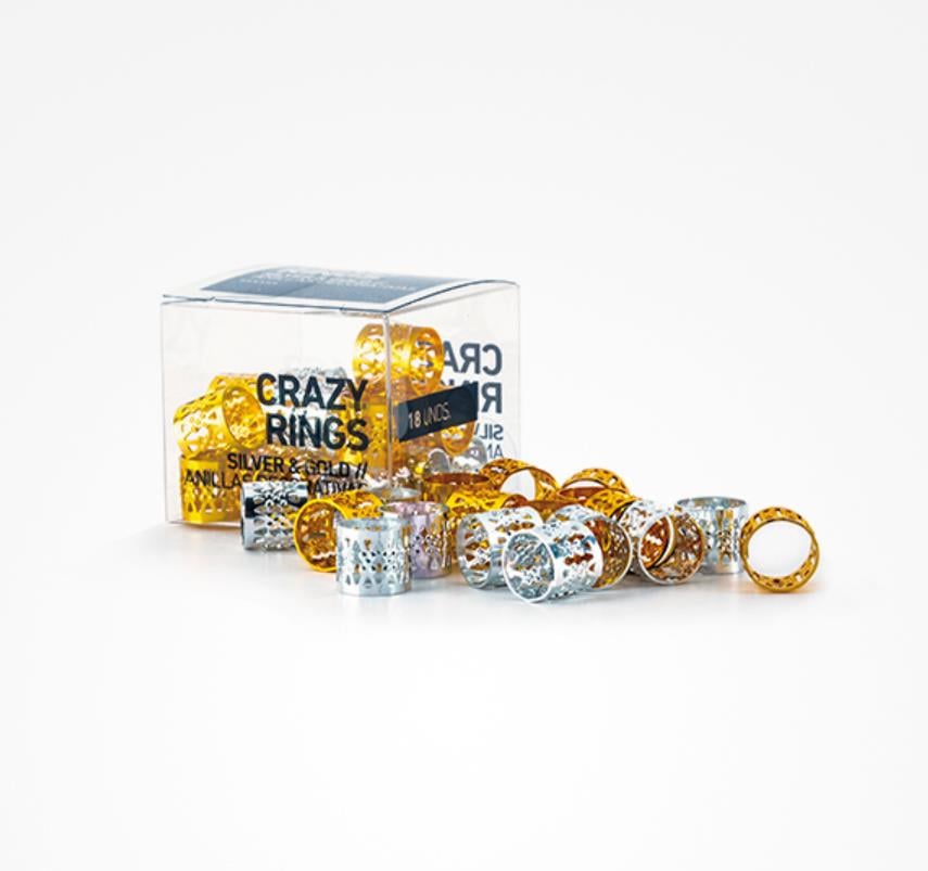 *-1 ΔΙΑΚΟΣΜΗΤΙΚΑ ΓΙΑ ΜΑΛΛΙΑ CRAZY RINGS 42749