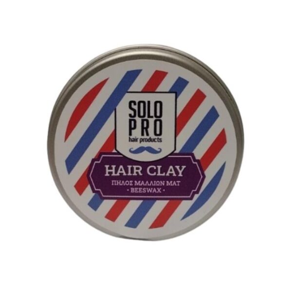 ΠΟΜΑΔΑ HAIR CLAY MAT SOLO PRO 100ml