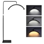 PROFESSIONAL LED LIGHT HALF MOON BLACK HD-M6X 36W