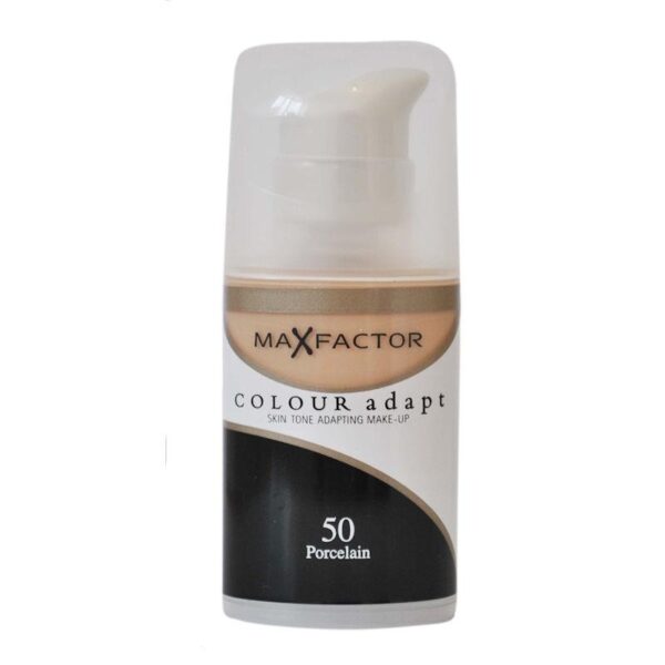Max Factor Colour Adapt Cream Make Up 50 Porcelain 34ml