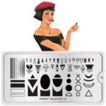 ΣΤΑΜΠΑ FRENCHY 18 IMACE PLATE