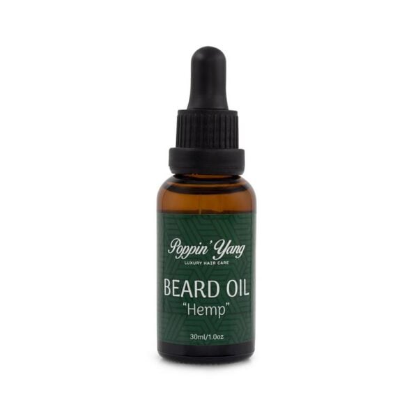 POPPIN YANG BEARD OIL HEMP 30ml