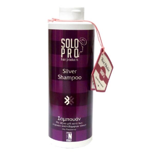 ΣΑΜΠΟΥΑΝ SOLO PRO Silver 350ml