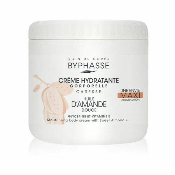 ΚΡΕΜΑ ΣΩΜΑΤΟΣ BYPHASSE ΒΑΖΟ ALMOND OIL 500ml
