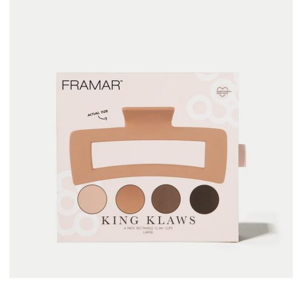 ΚΛΑΜΕΡ KING KLAWS NEUTRAL 4 ΤΕΜ FRAMAR 91059