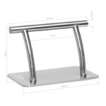 ΥΠΟΠΟΔΙΟ ΚΟΜΜΩΤΗΡΙΟΥ L005S SILVER 149592
