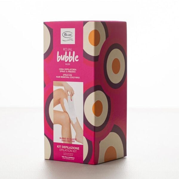 ΚΙΤ ΑΠΟΤΡΙΧΩΣΗΣ SPRAY BUBBLE WAX SHEA BUTTER 150ml